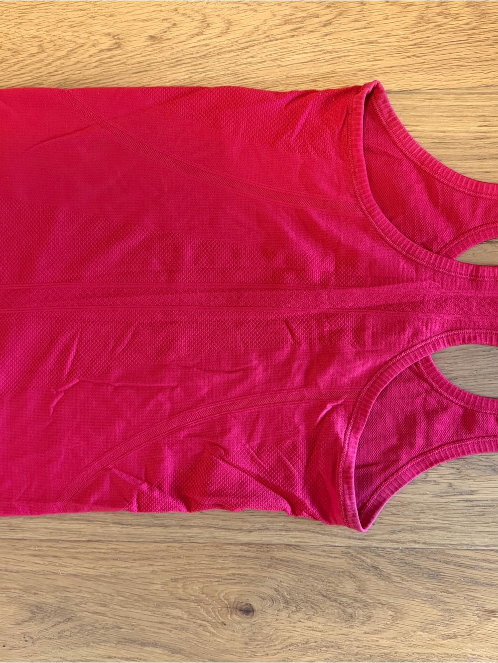 lululemon red swiftly tech tank top - Picture 2 of 3